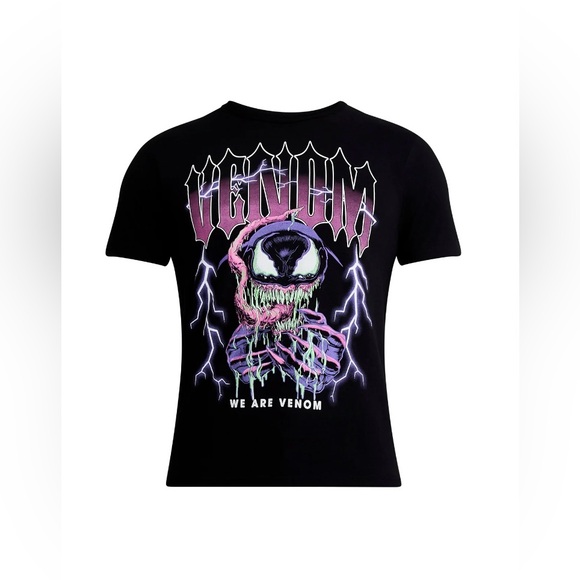 Marvel Other - NWT Marvel Venom We Are Venom Lightning Graphic Tee Black XL